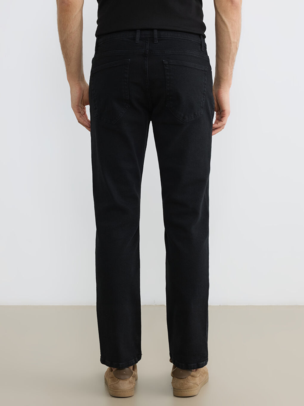 Siyah 779 Regular Fit Erkek Jean Pantolon-4