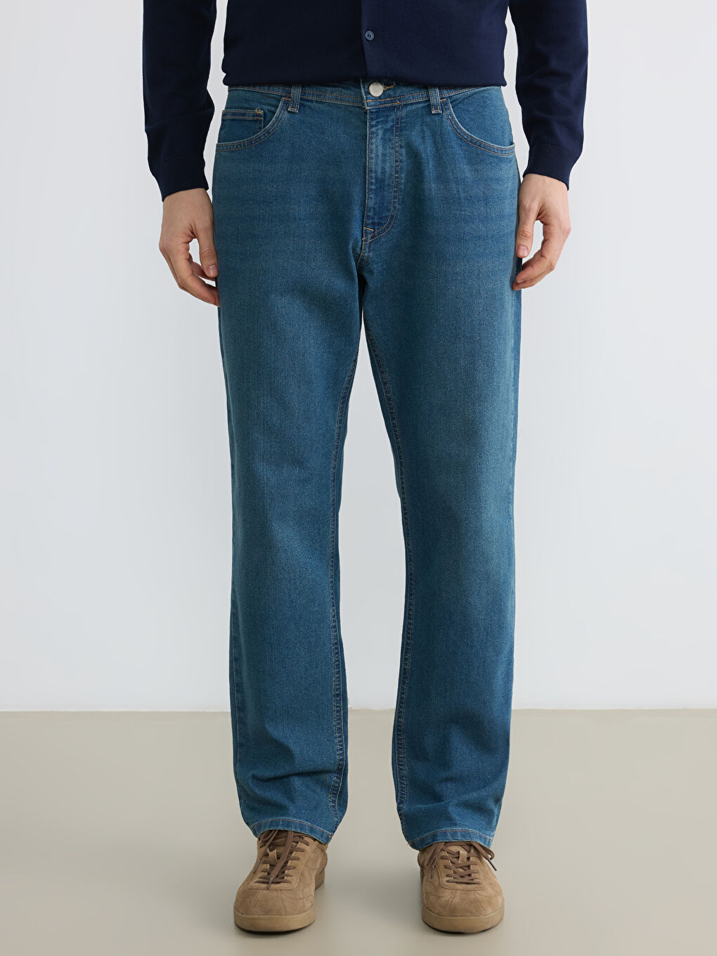 İndigo  779 Regular Fit Erkek Jean Pantolon-1