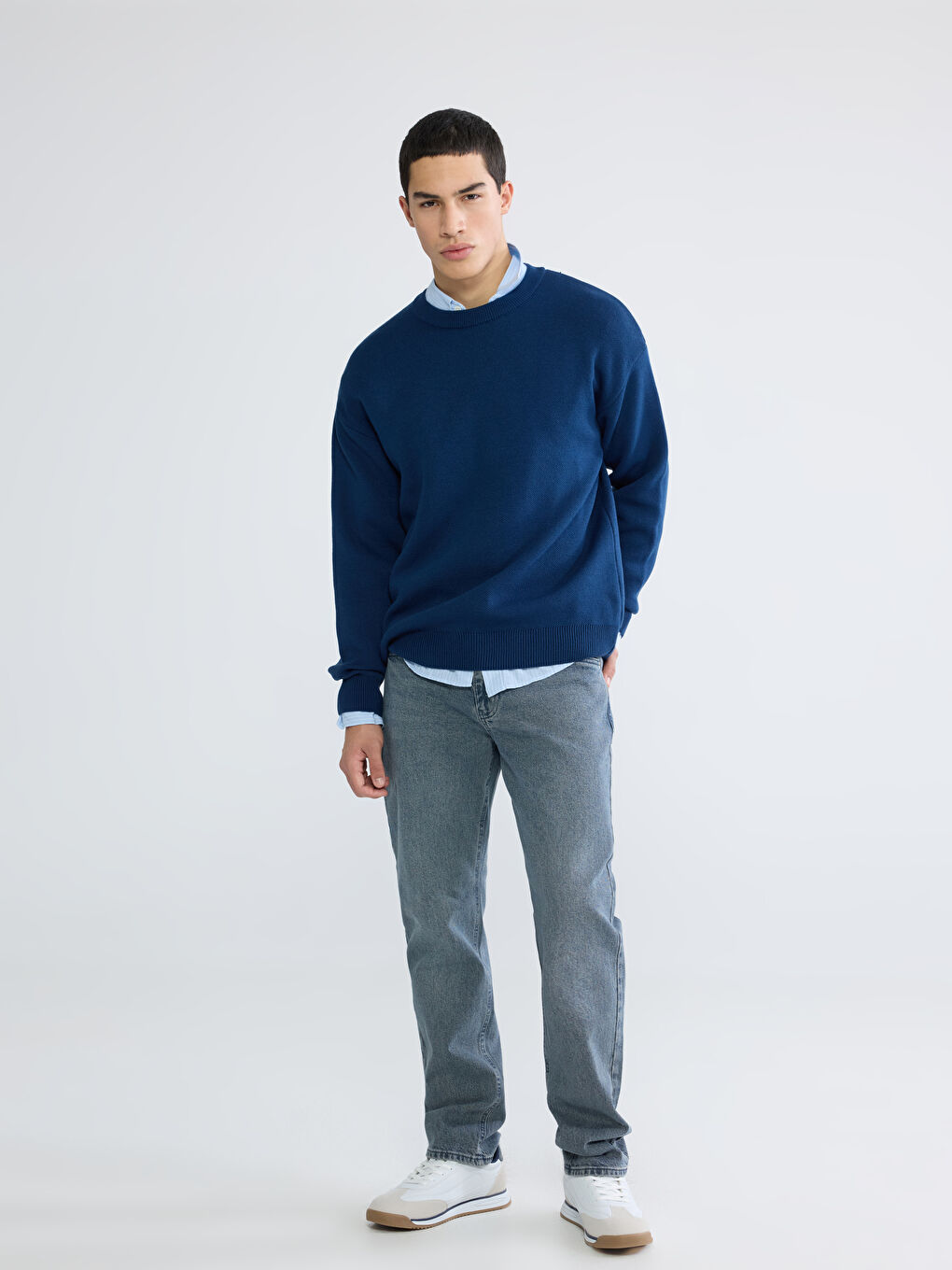 Gri 779 Regular Fit Erkek Jean Pantolon