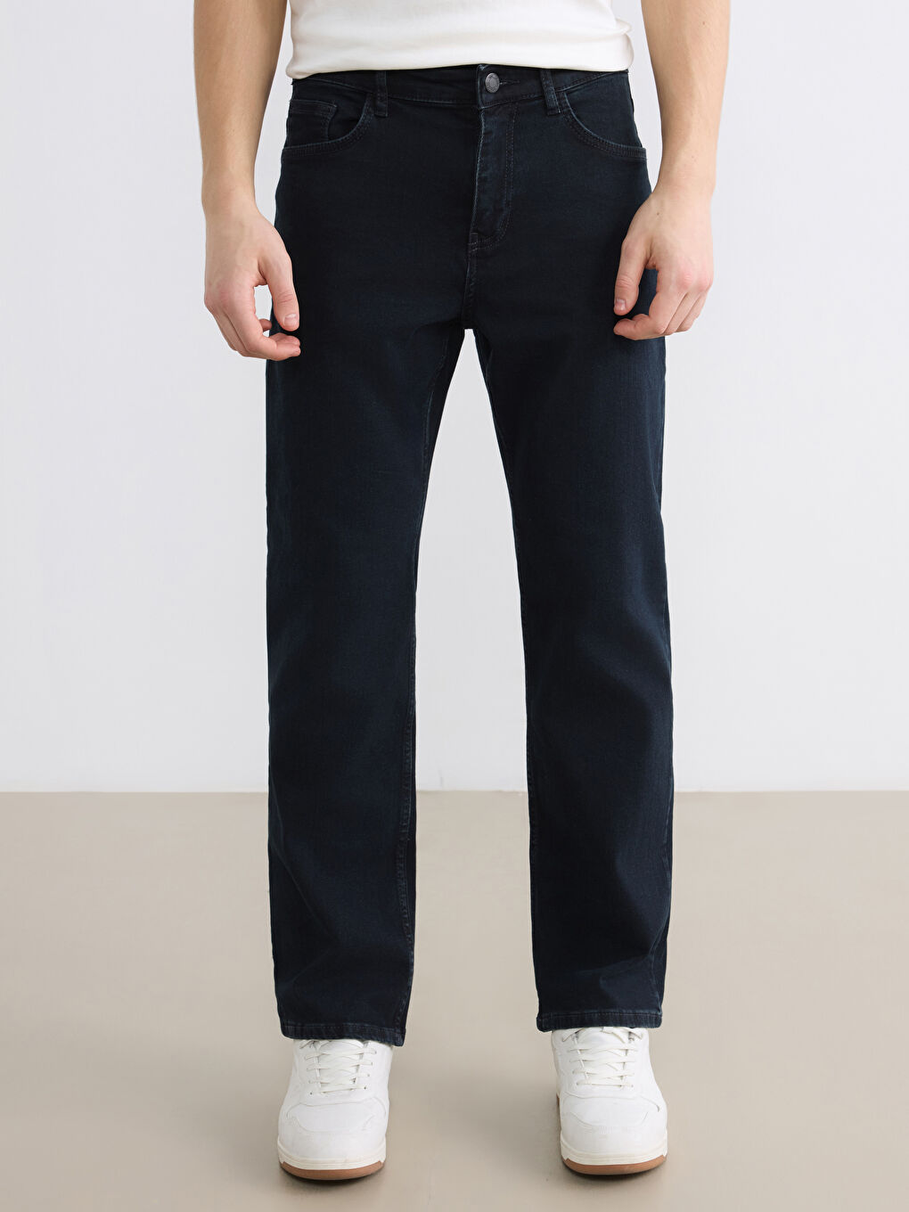 İndigo 790 Rahat Kalıp Erkek Jean Pantolon-3