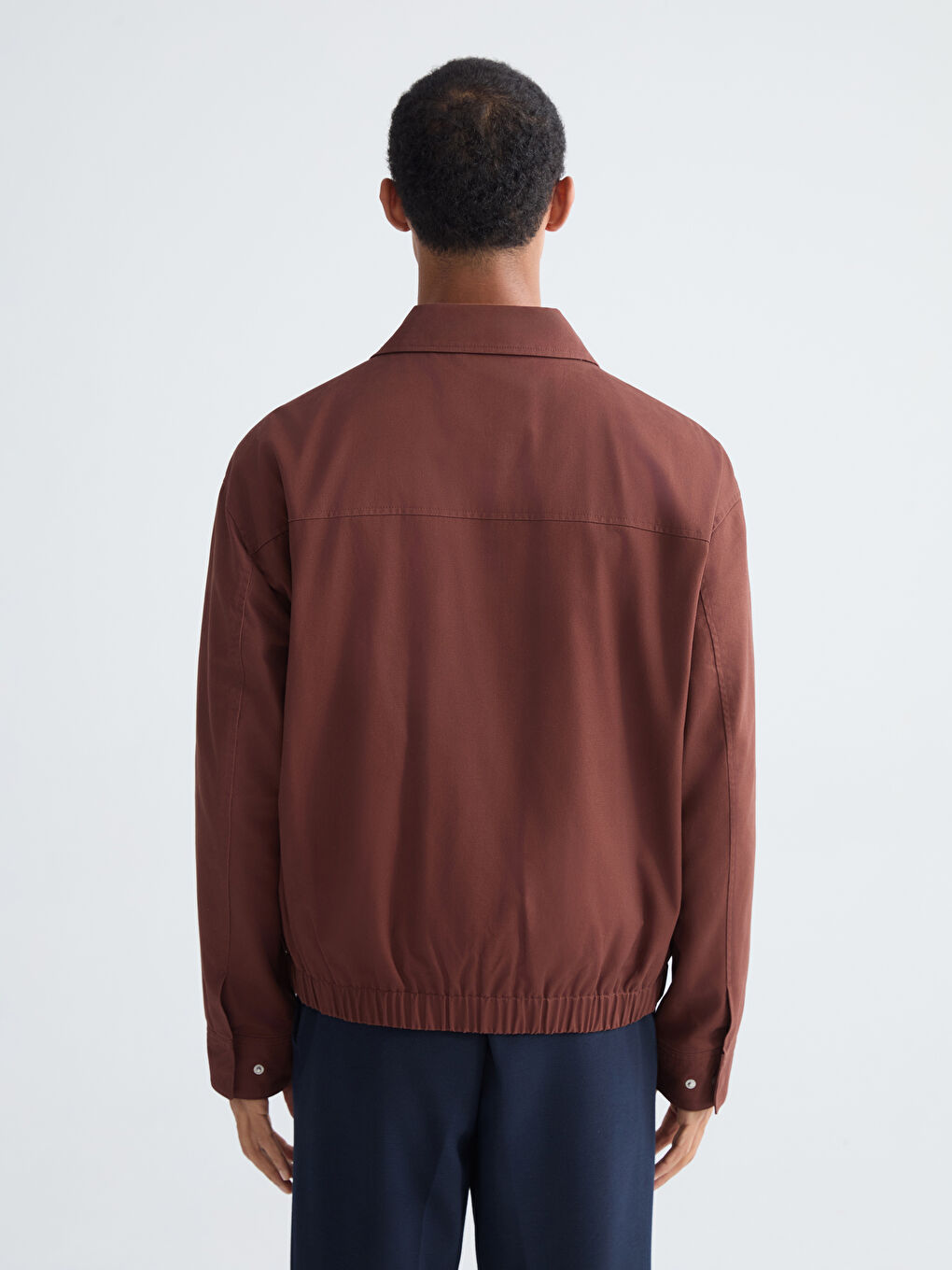 Мужчины Красный Пальто-6