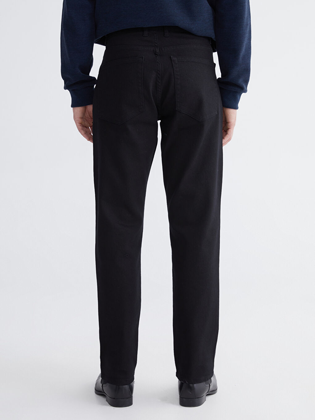 Siyah 779 Regular Fit Erkek Jean Pantolon -3