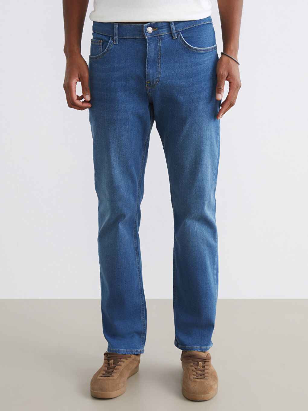 İndigo 779 Regular Fit Erkek Jean Pantolon-1