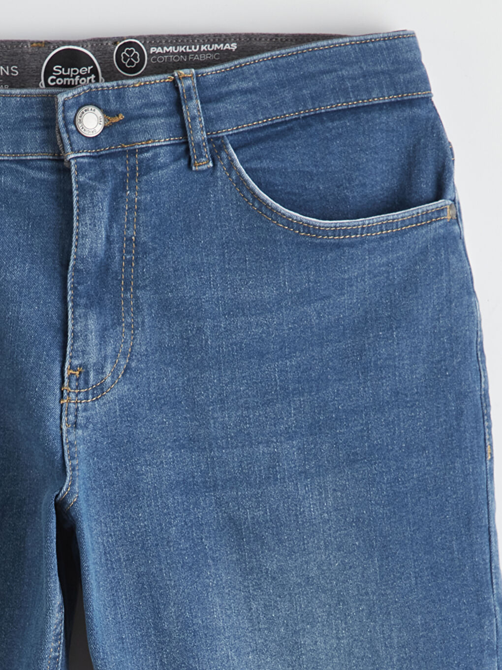 İndigo 779 Regular Fit Erkek Jean Pantolon-6