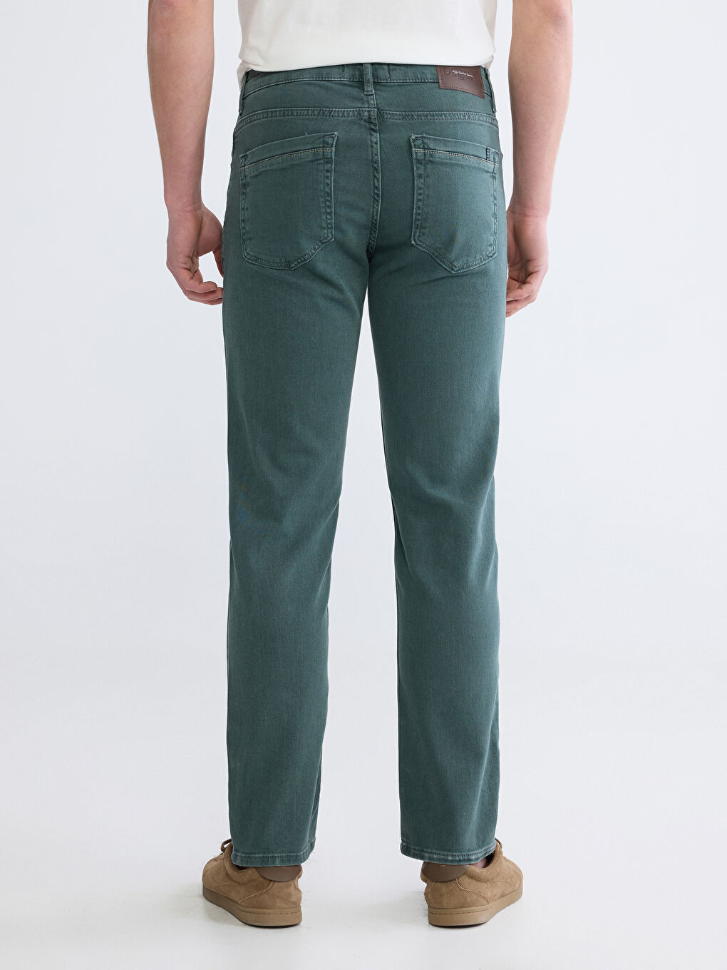 Yeşil 779 Regular Fit Erkek Jean Pantolon-3