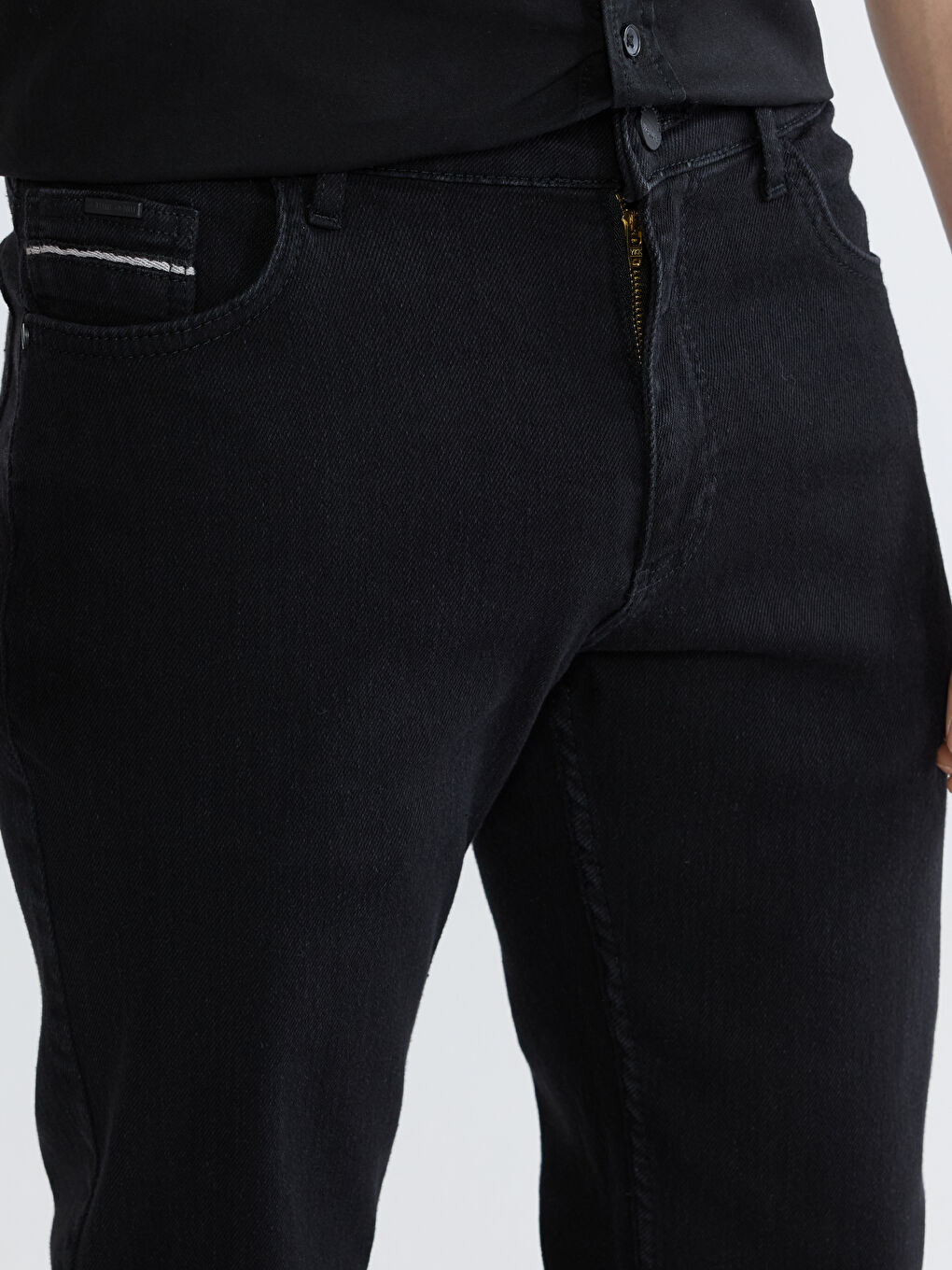 Siyah 779 Regular Fit Erkek Jean Pantolon-2