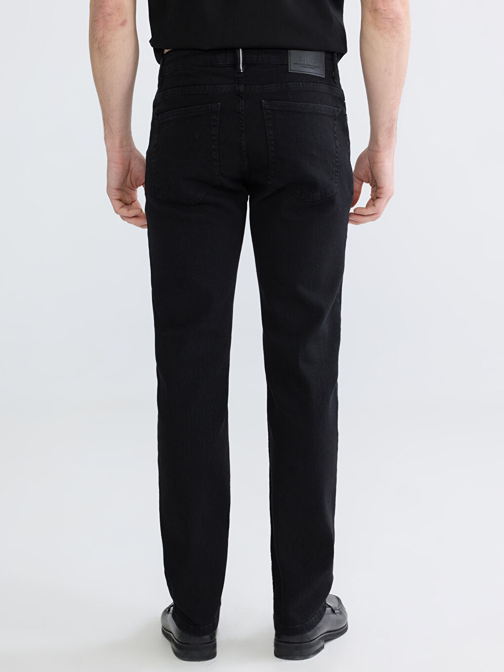 Siyah 779 Regular Fit Erkek Jean Pantolon-3