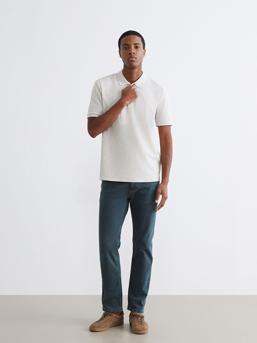 Yeşil 779 Regular Fit Erkek Jean Pantolon