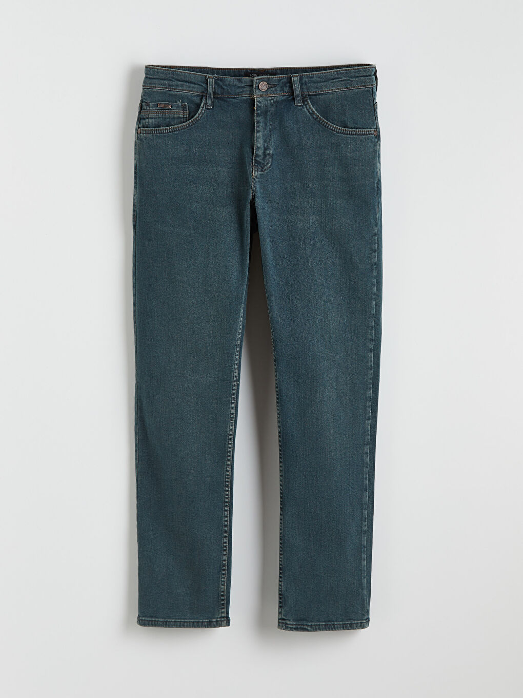 Yeşil 779 Regular Fit Erkek Jean Pantolon-4