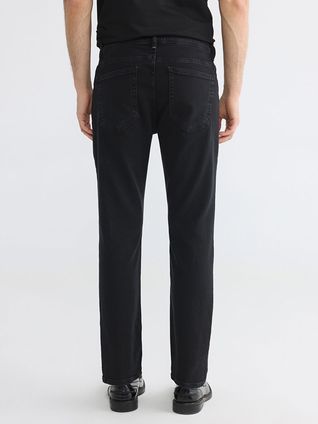 Siyah 779 Regular Fit Erkek Jean Pantolon-3