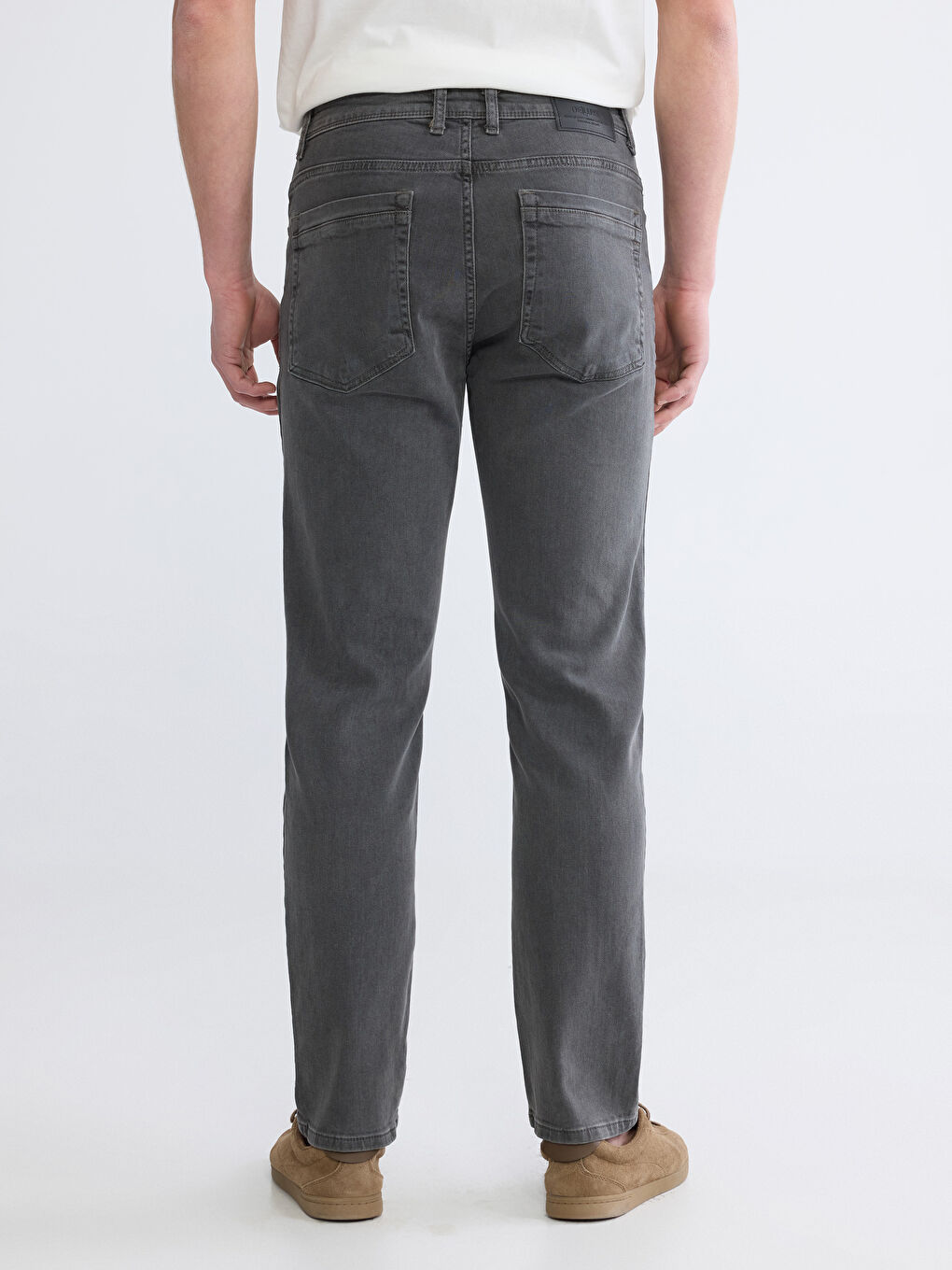 Gri 779 Regular Fit Erkek Jean Pantolon-3