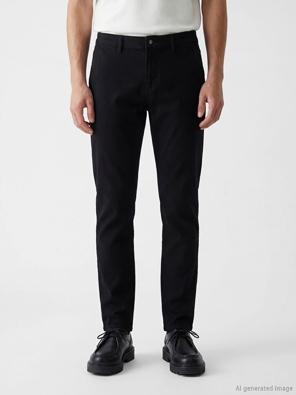 Siyah 779 Regular Fit Erkek Jean Pantolon-1