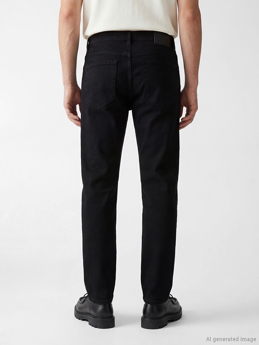 Siyah 779 Regular Fit Erkek Jean Pantolon-3