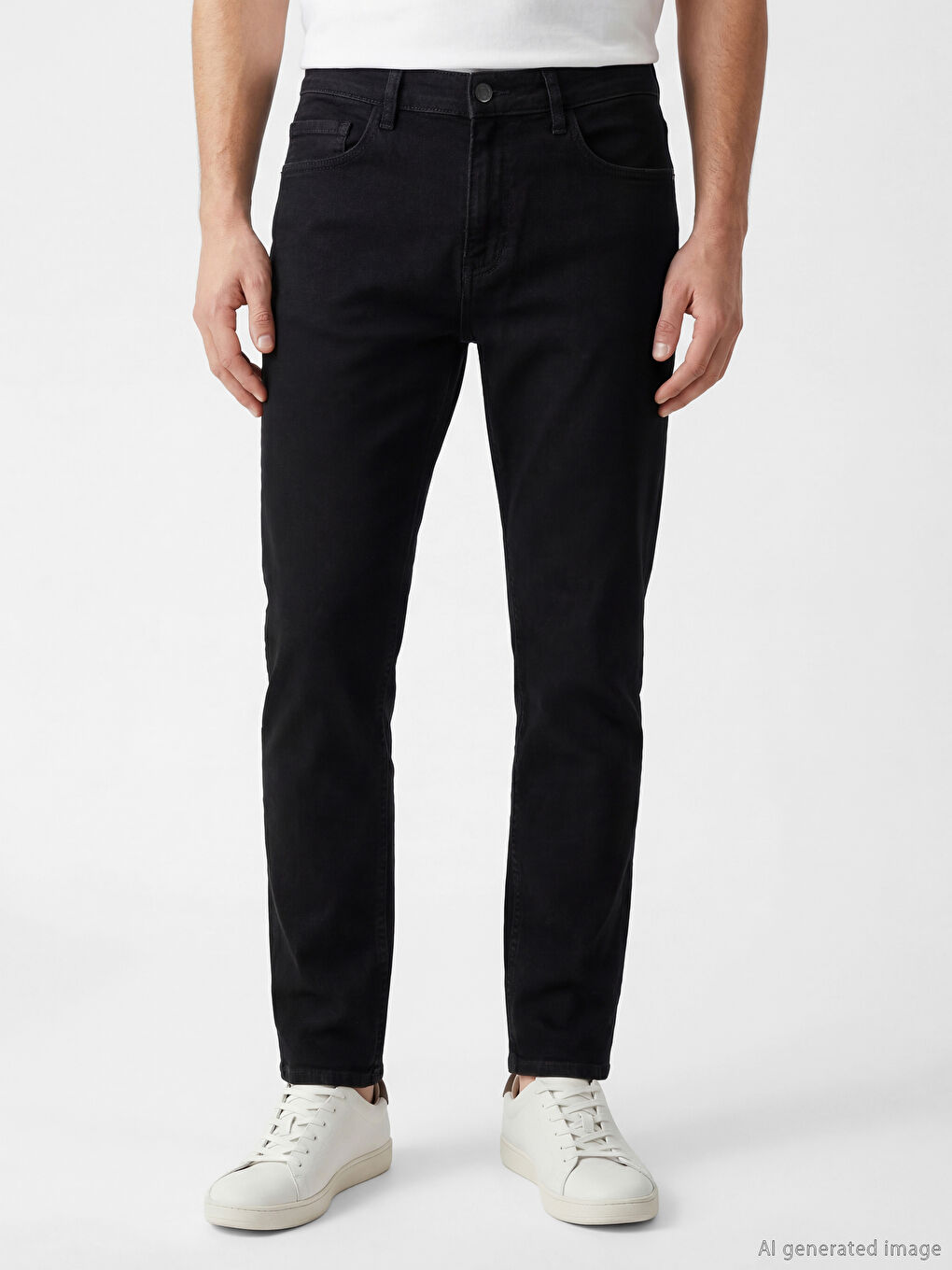 Siyah 779 Regular Fit Erkek Jean Pantolon-1