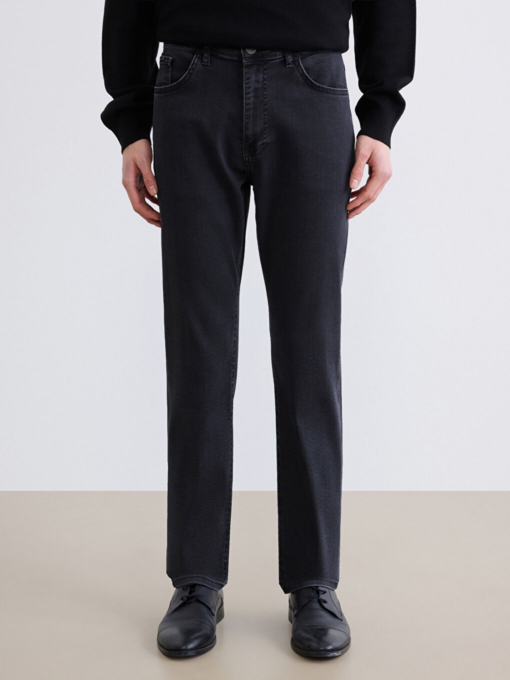 Antrasit 779 Regular Fit Erkek Jean Pantolon-1
