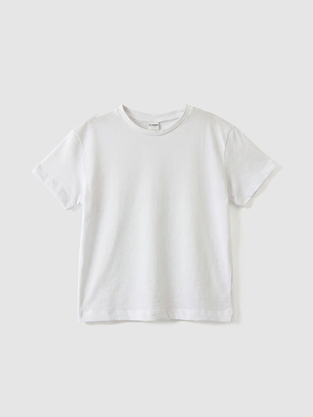 Crew Neck Plain T-Shirt