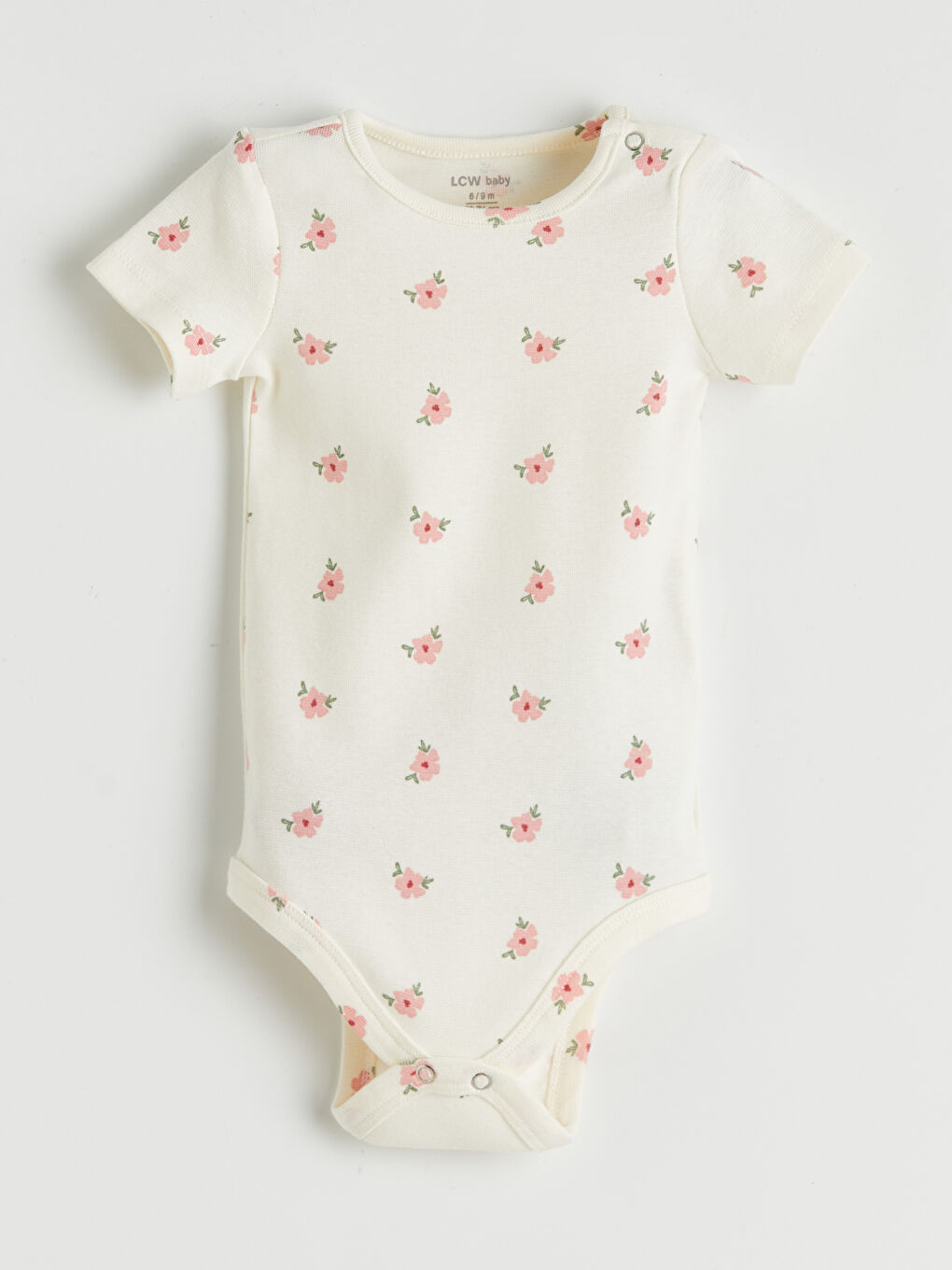 بدلة جسم بنات مواليد مزهرة بسناپ 2 باك-3