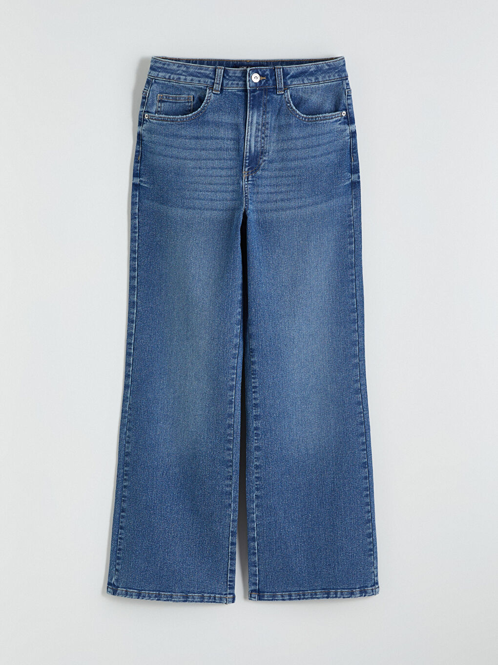 Женщины Индиго Джинсы-4