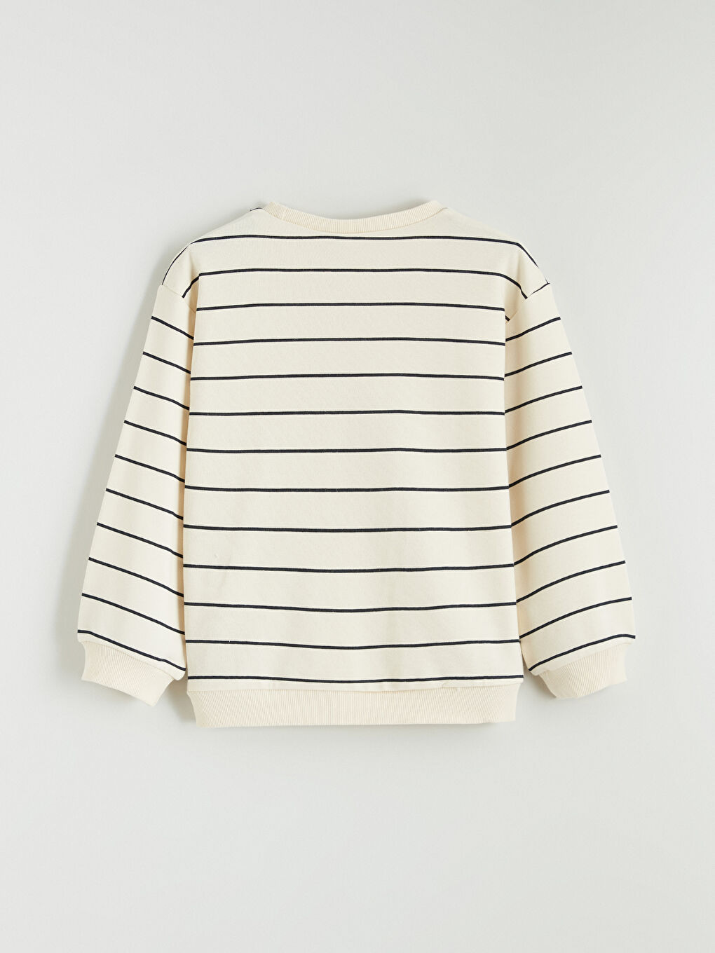 Crew Neck Minnie Mouse Printed Girls' Sweatshirt-2