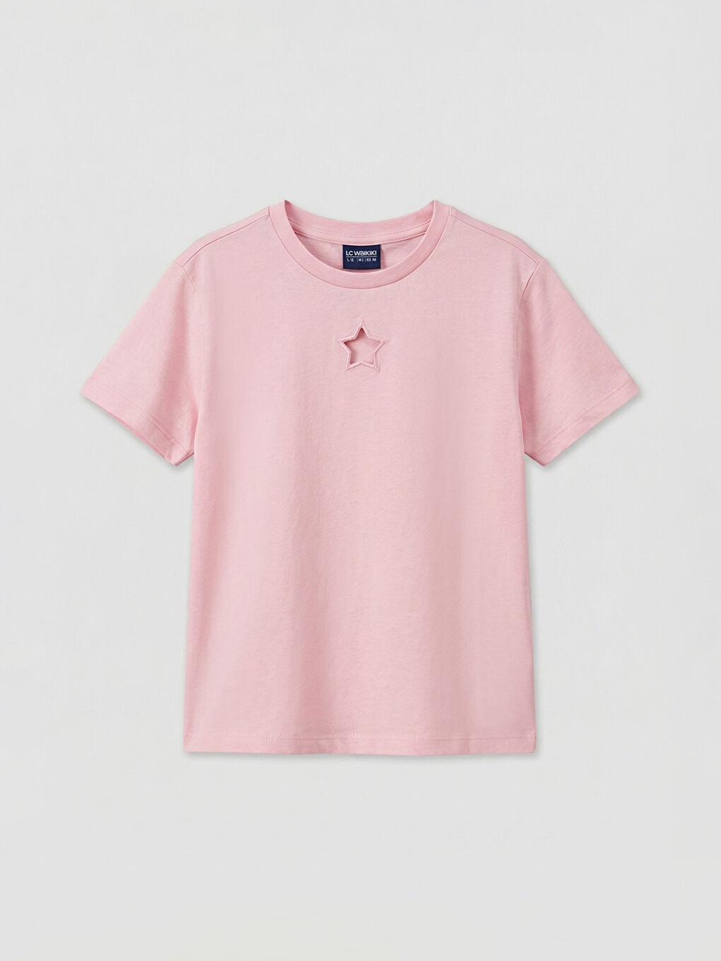 Crew Neck Girl's T-Shirt