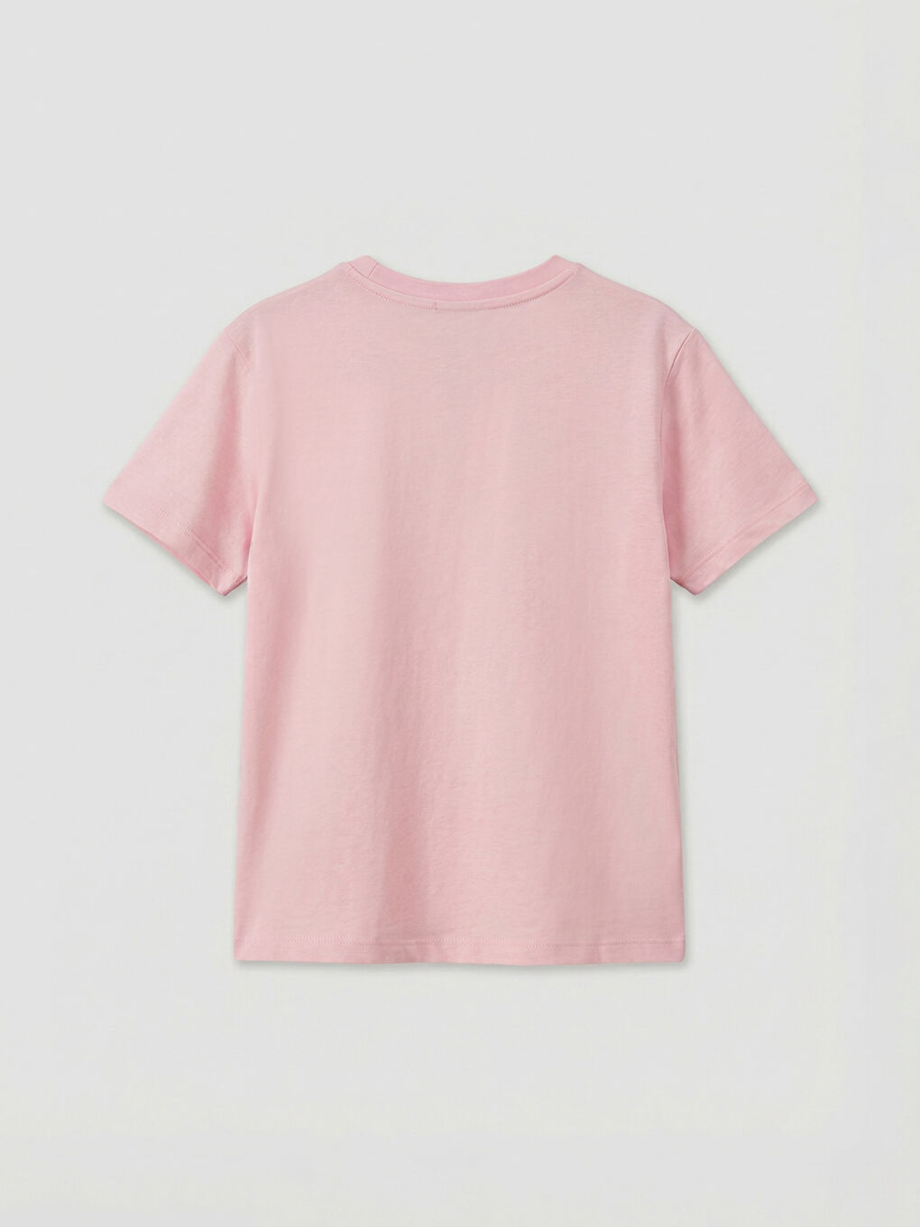 Crew Neck Girl's T-Shirt-1