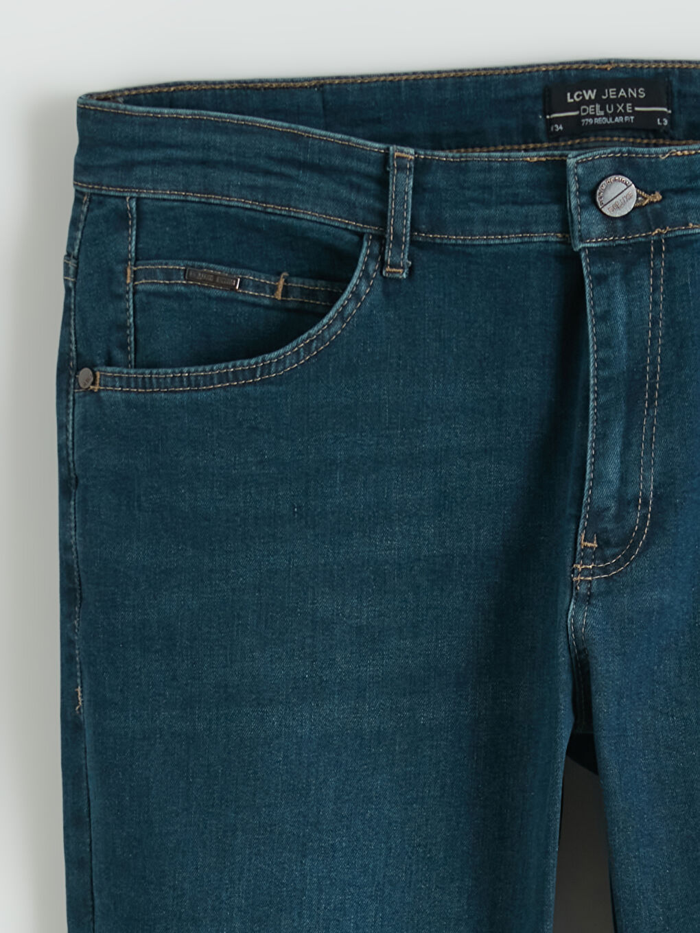 Yeşil 779 Regular Fit Erkek Jean Pantolon-5