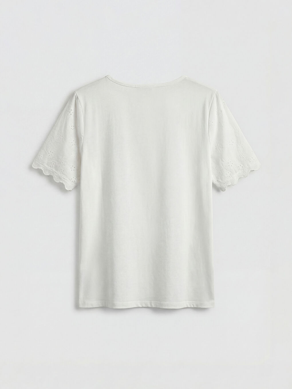 Женщины экрю Футболка-1