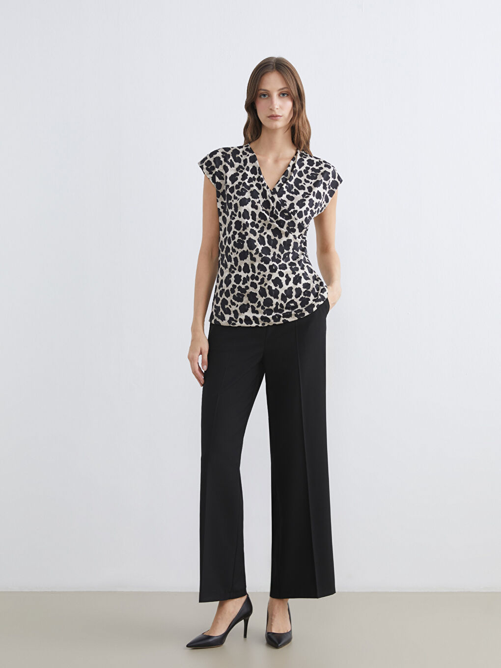Blouse NOIR Femme-1