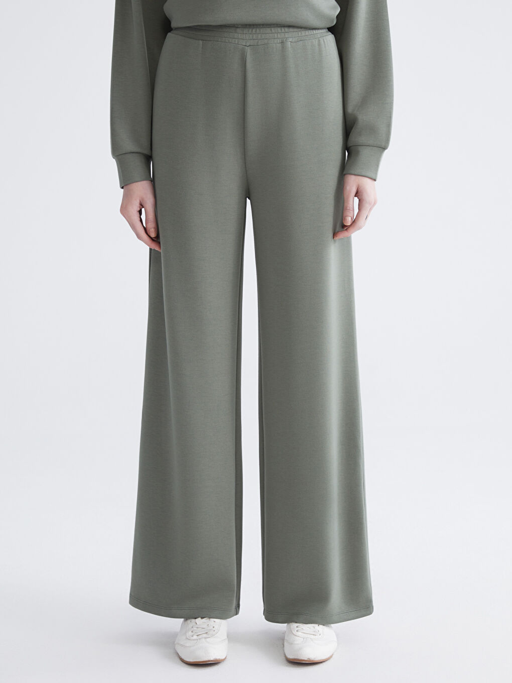 Soft Touch Women's Sweatpants with Elastic Waistband-1