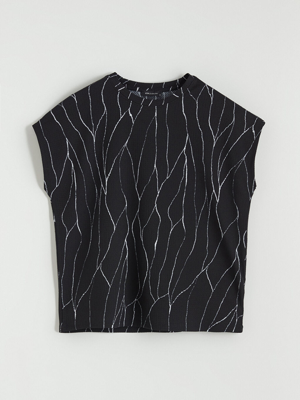 Woman BLACK T-Shirt-4