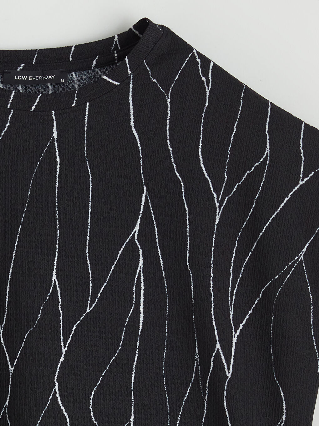 Woman BLACK T-Shirt-5