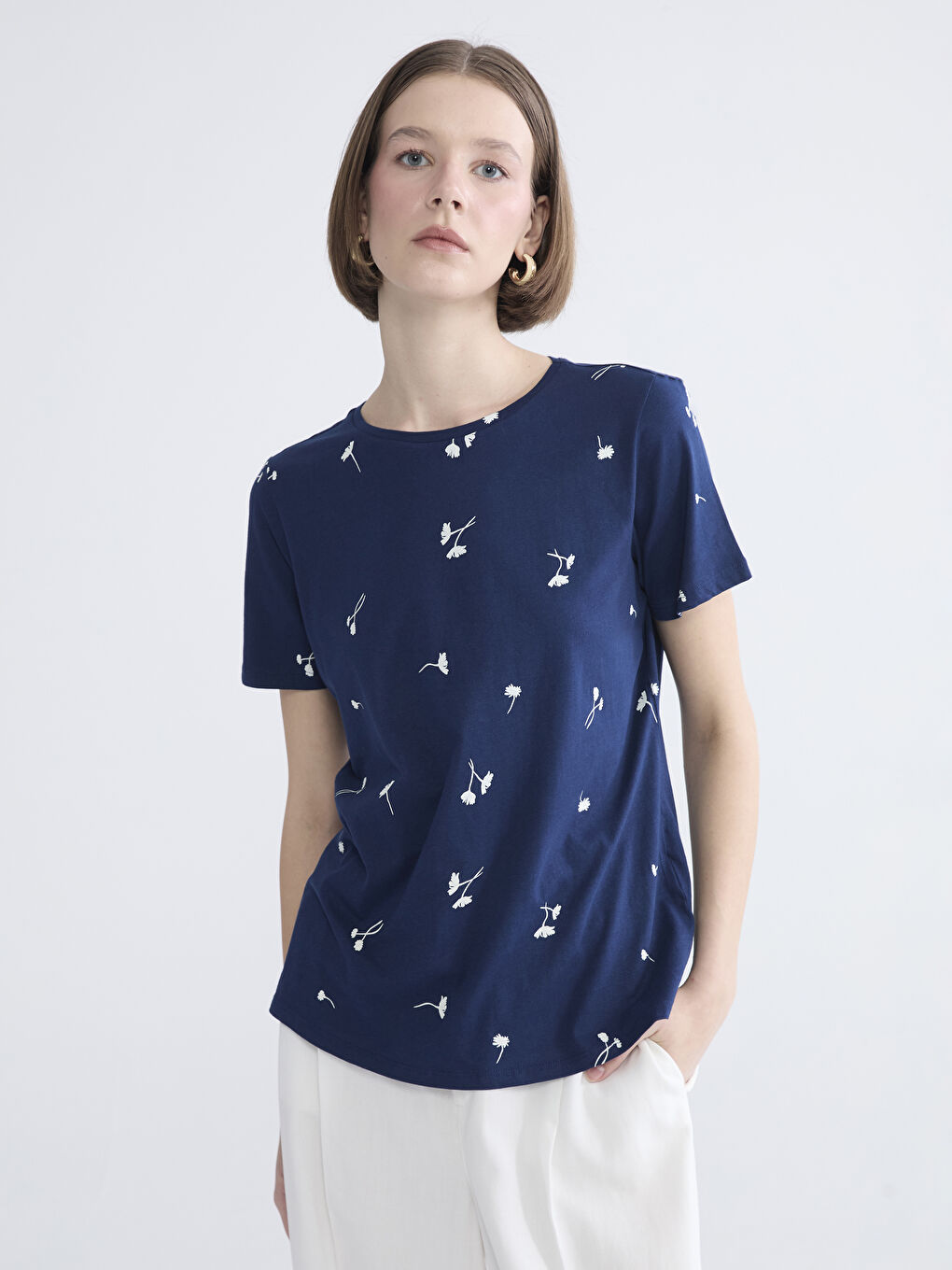 Әйелдер көк Футболка