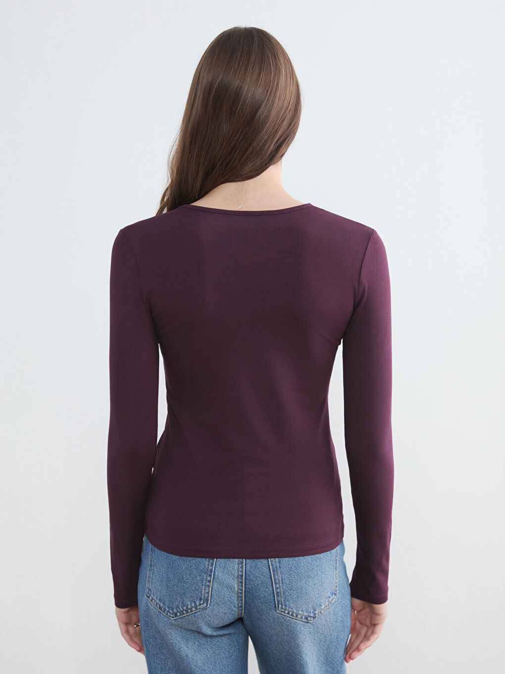 Ženska majica sa okruglim izrezom-3