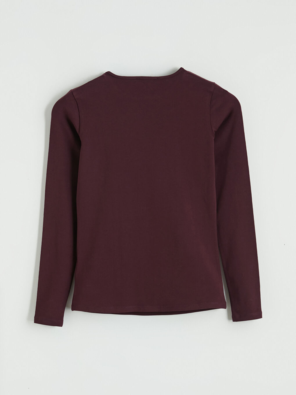 Mürdüm Bisiklet Yaka Uzun Kollu Kadın Penye Body-2