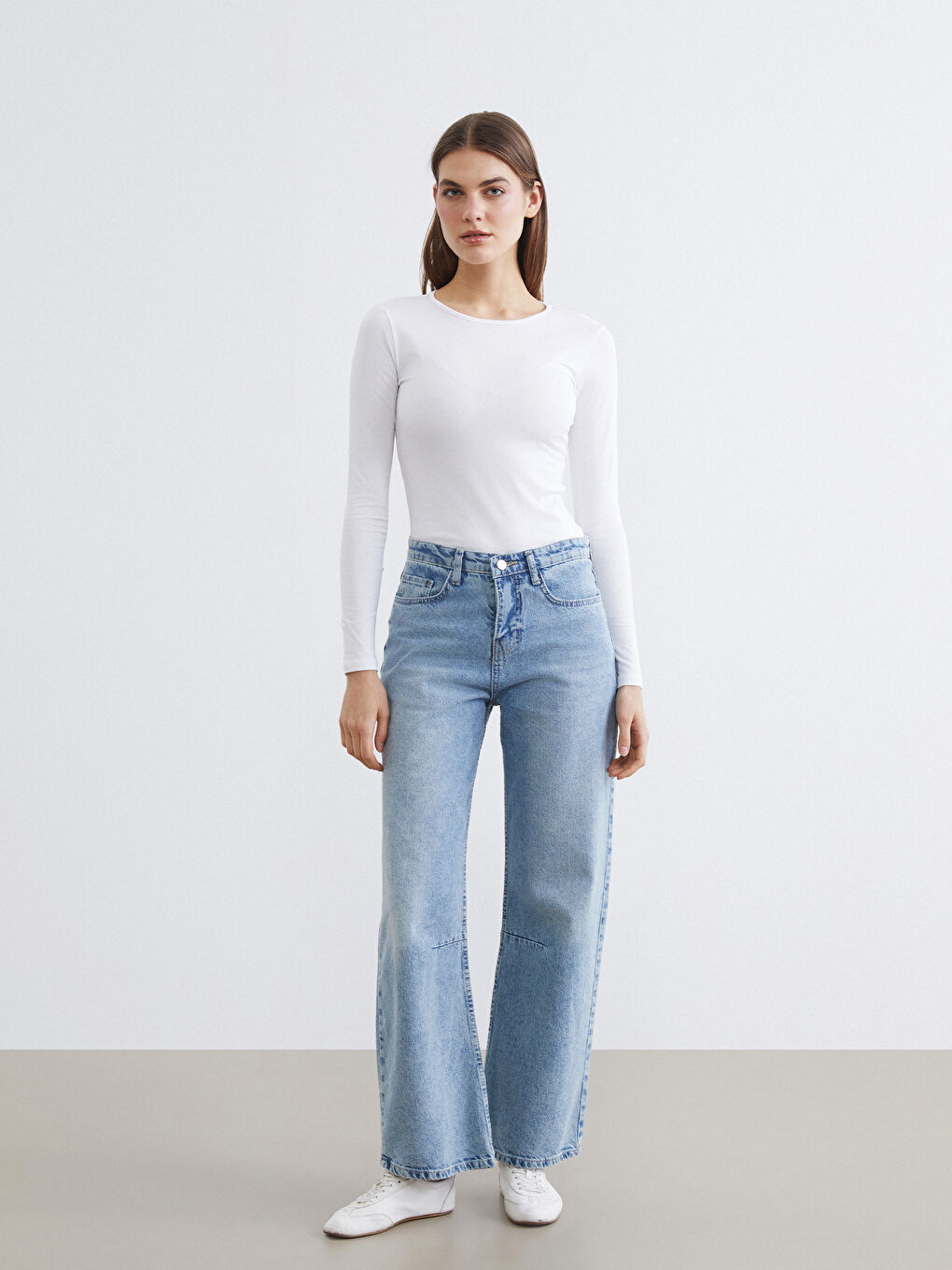 Crew Neck Women's T-Shirt-1