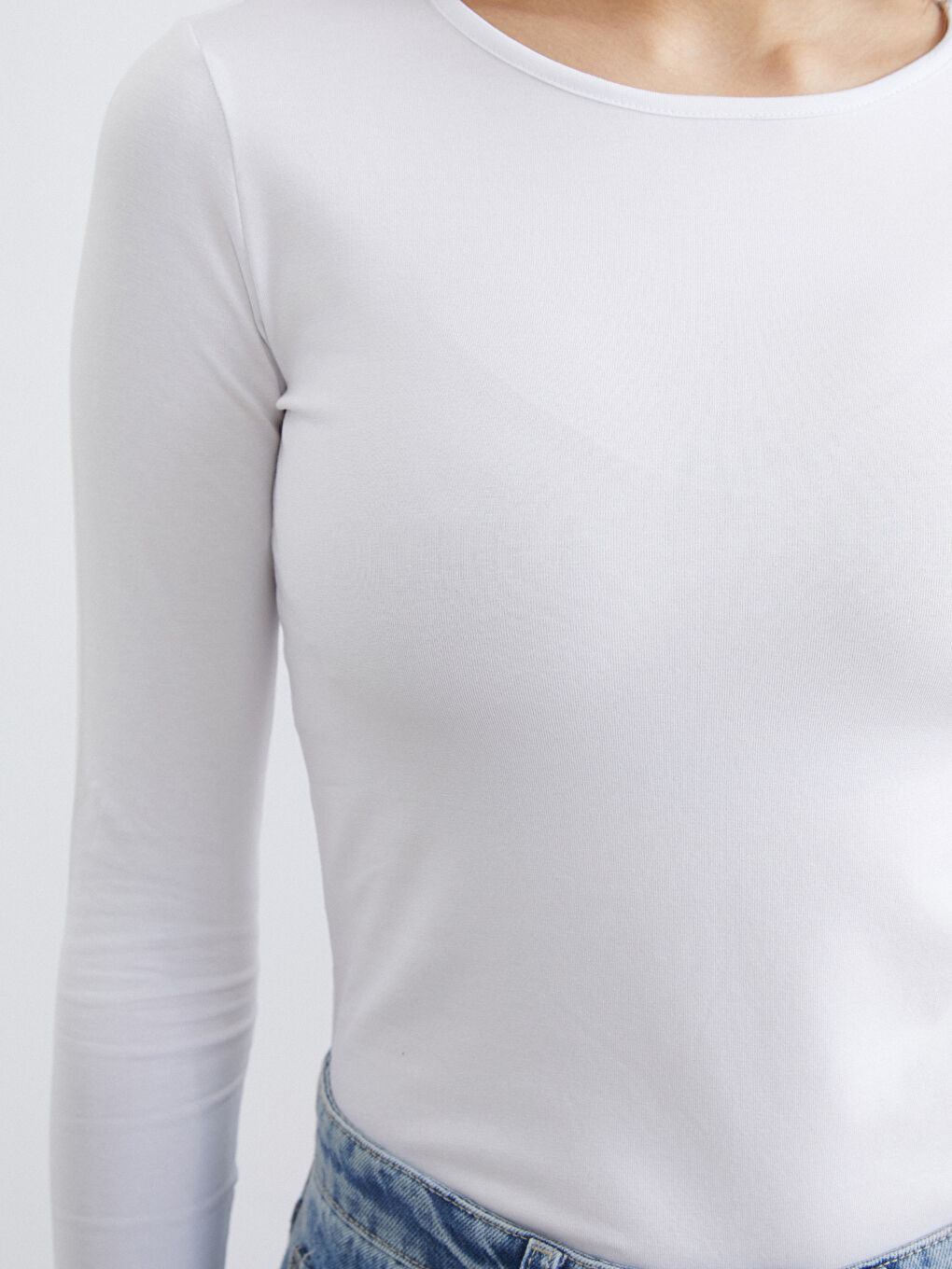 Crew Neck Women's T-Shirt-2