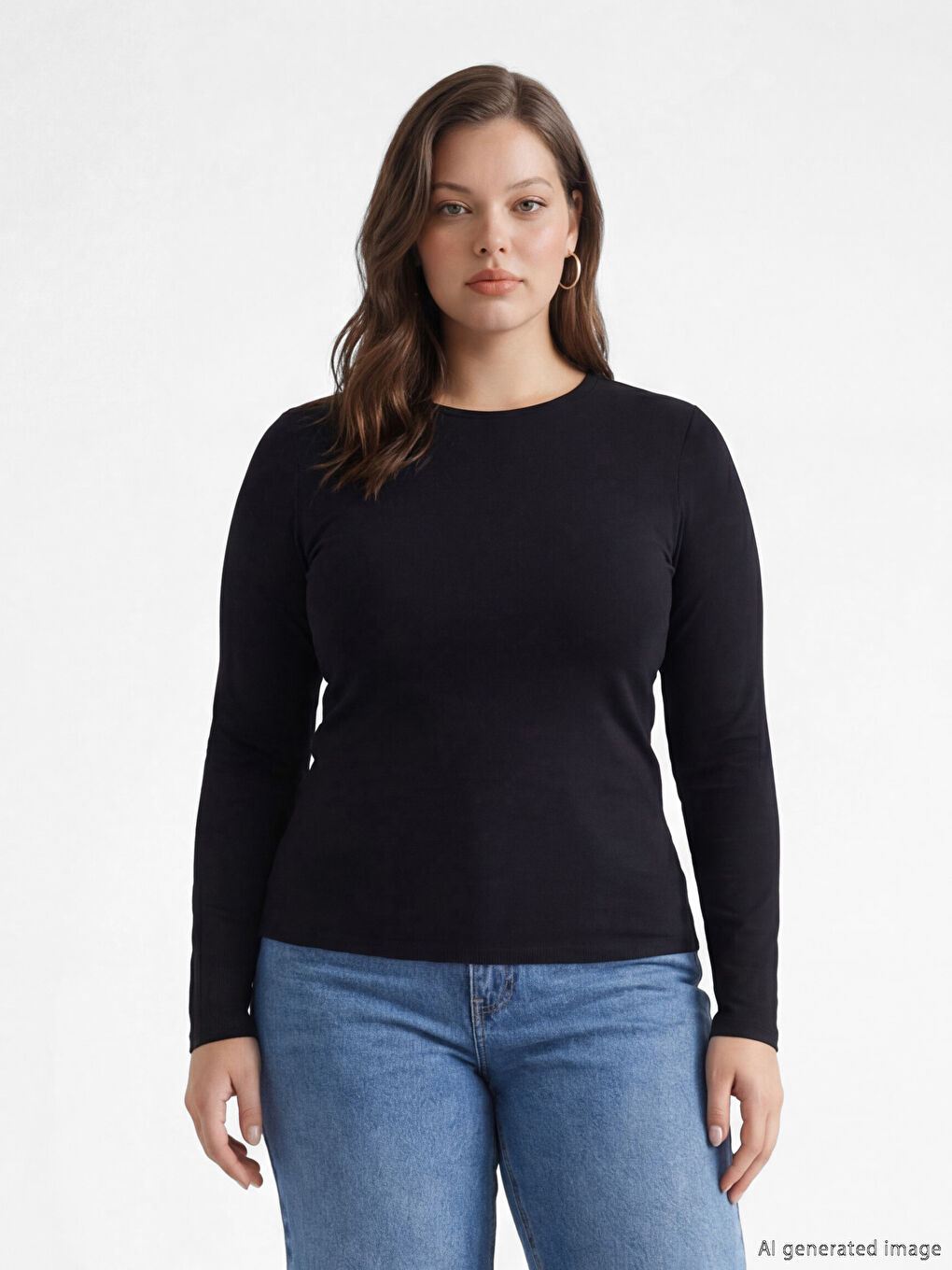 Әйелдер қара Футболка-1