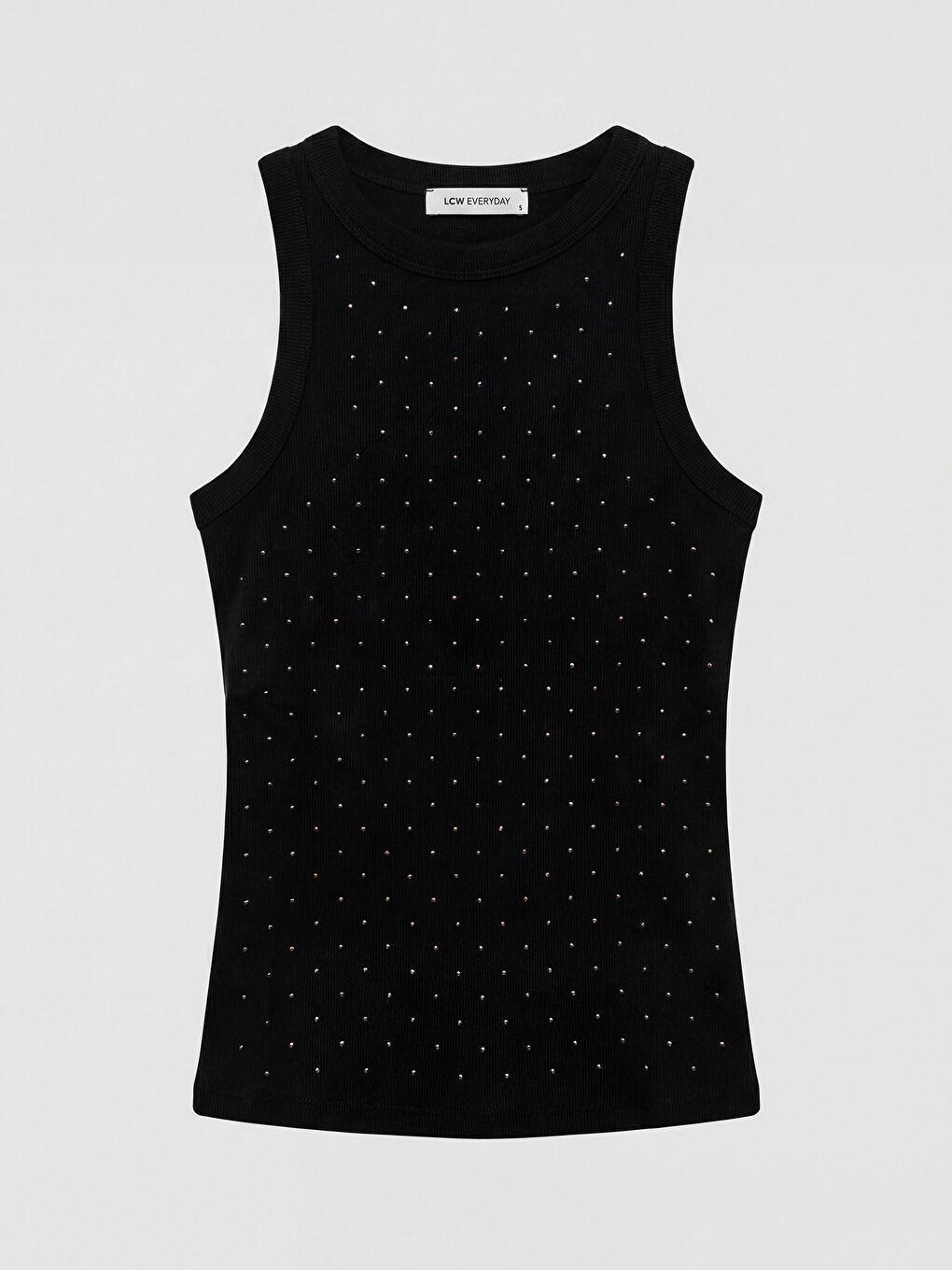 Bisiklet Yaka Taşlı Kadın Atlet