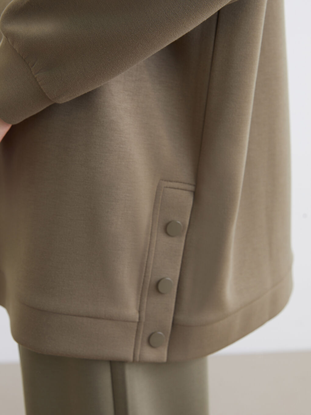 Hooded Soft Touch Women's Sweatshirt Tunic-2