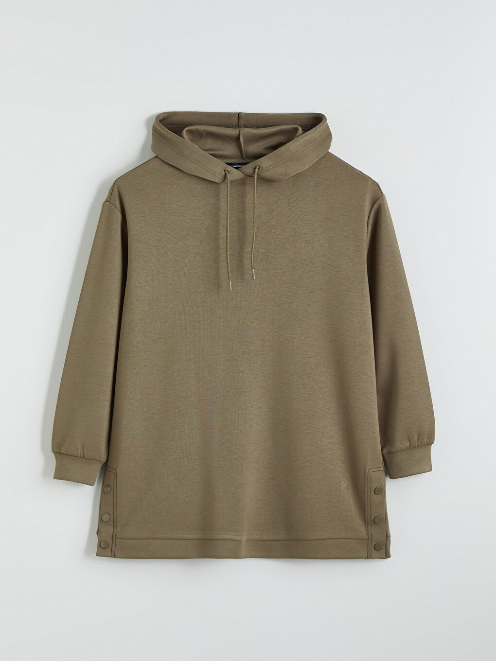 Hooded Soft Touch Women's Sweatshirt Tunic-4