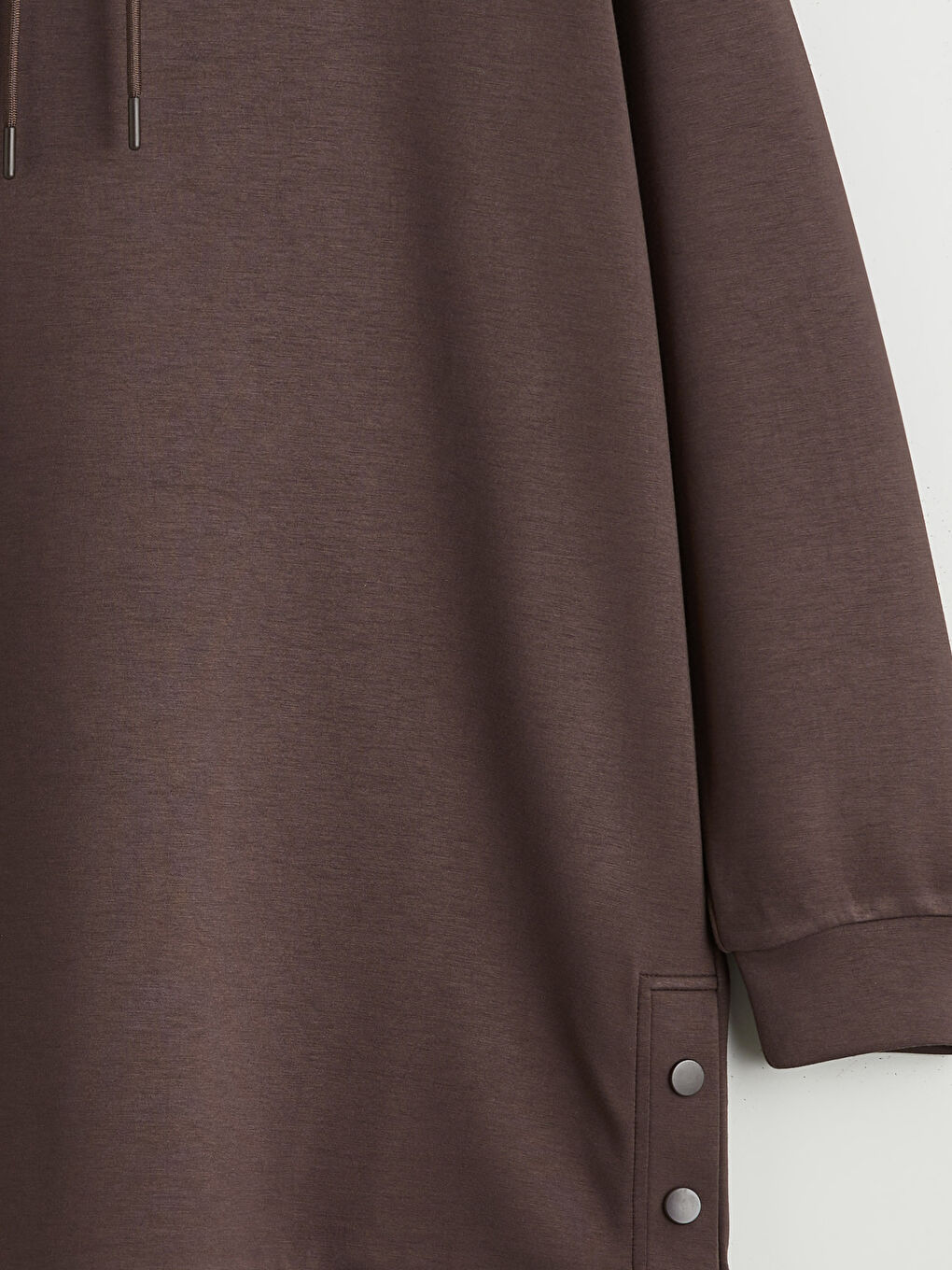 Hooded Soft Touch Women's Sweatshirt Tunic-5