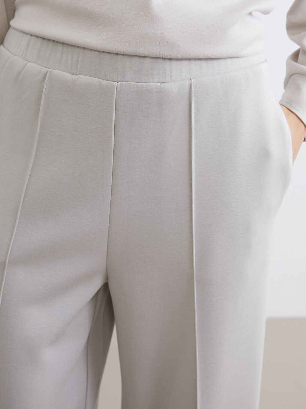 Žena SIVA Trenirke-2