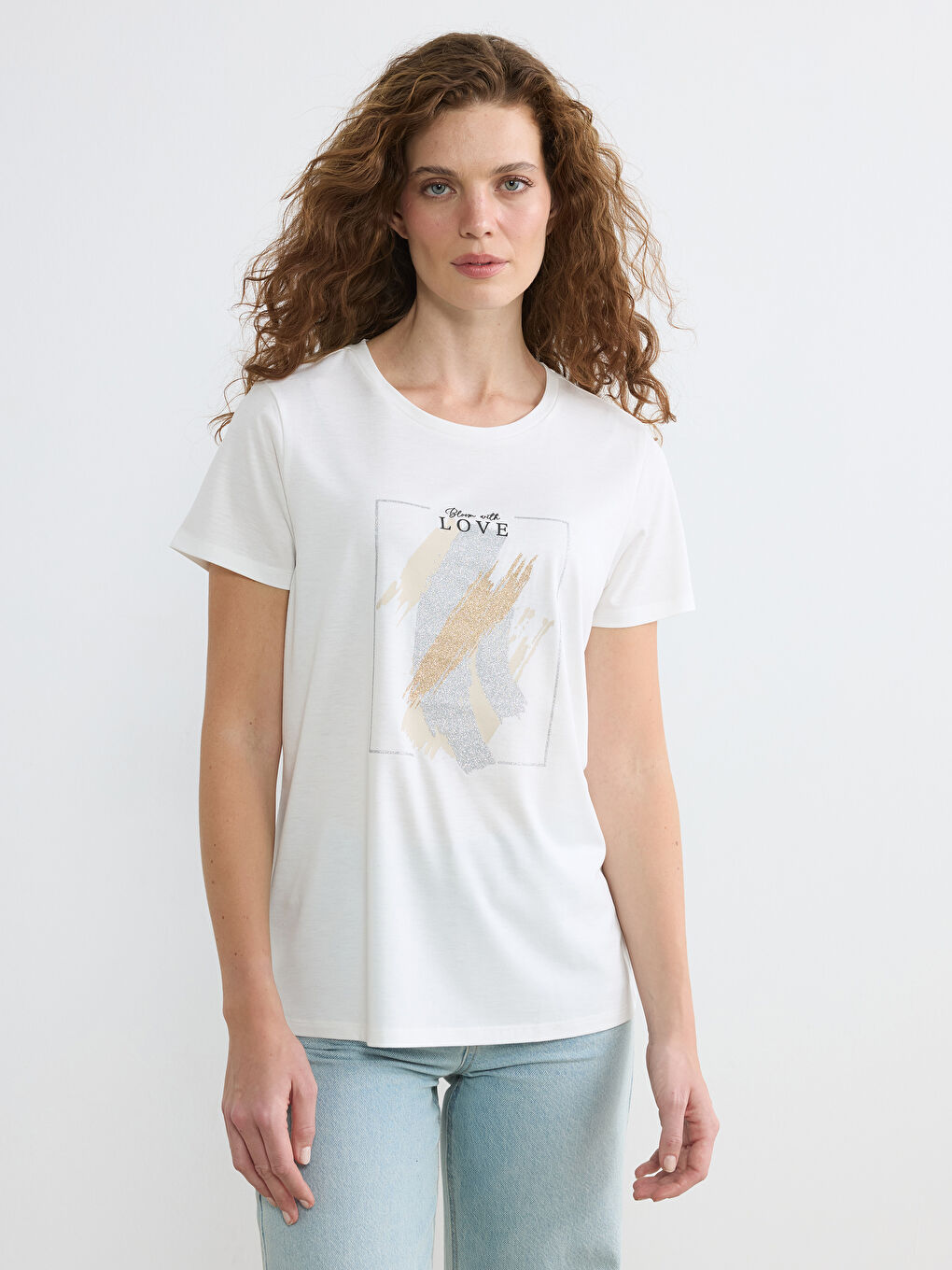 Woman ECRU T-Shirt
