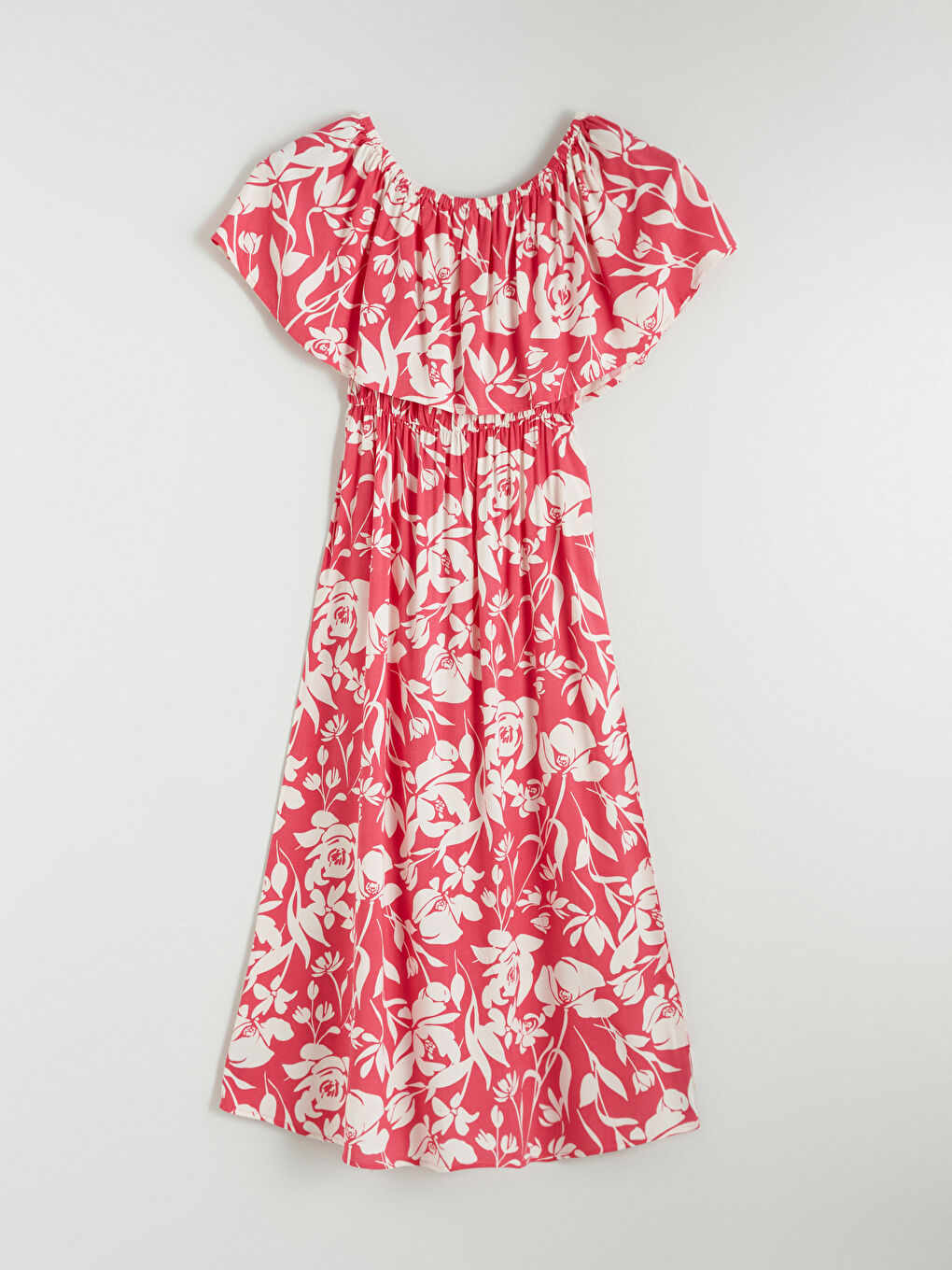 Женщины Розовый Платье-4