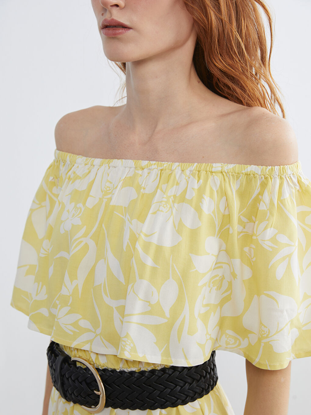 Женщины Жёлтый Платье-2