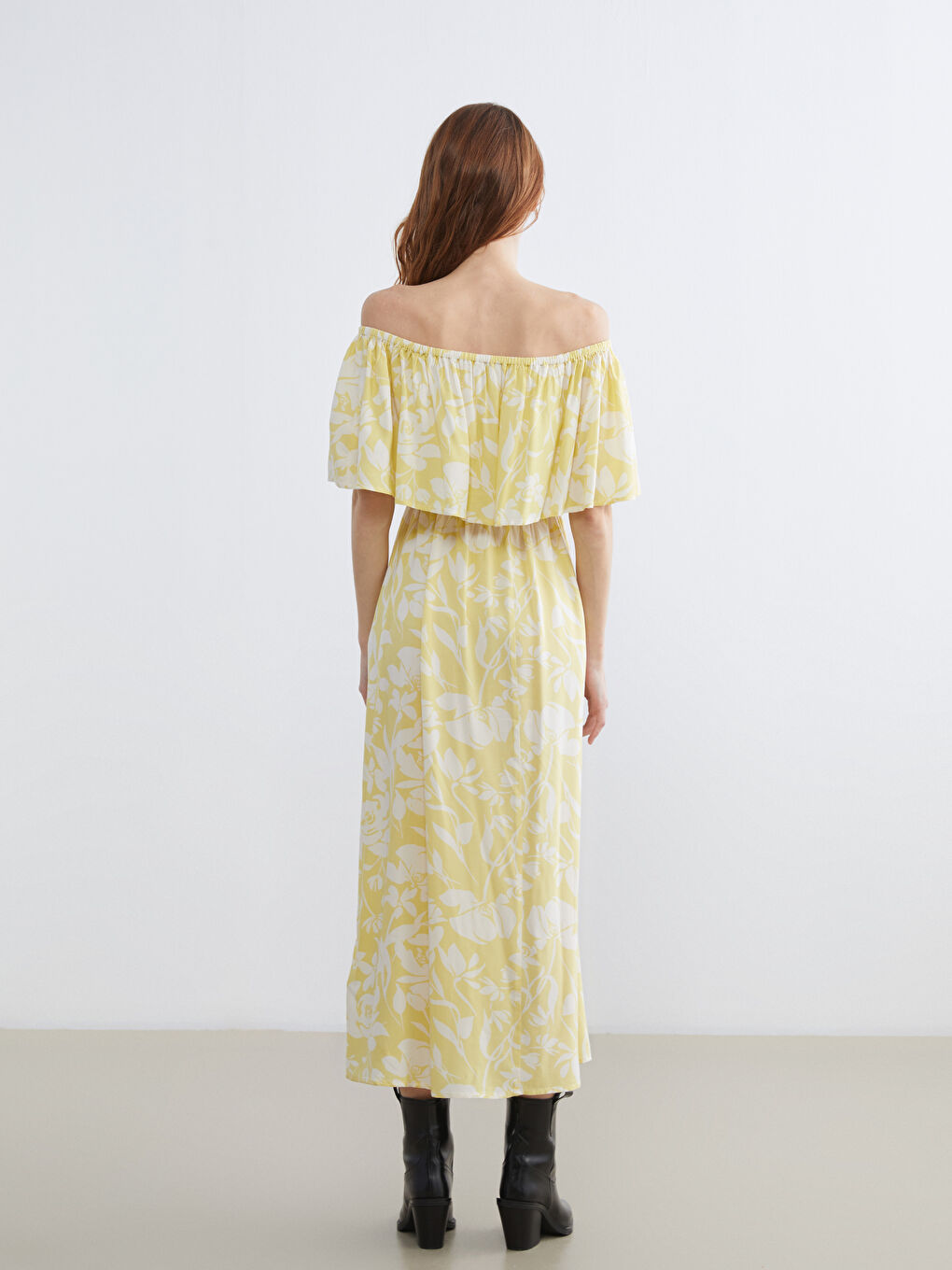 Женщины Жёлтый Платье-3