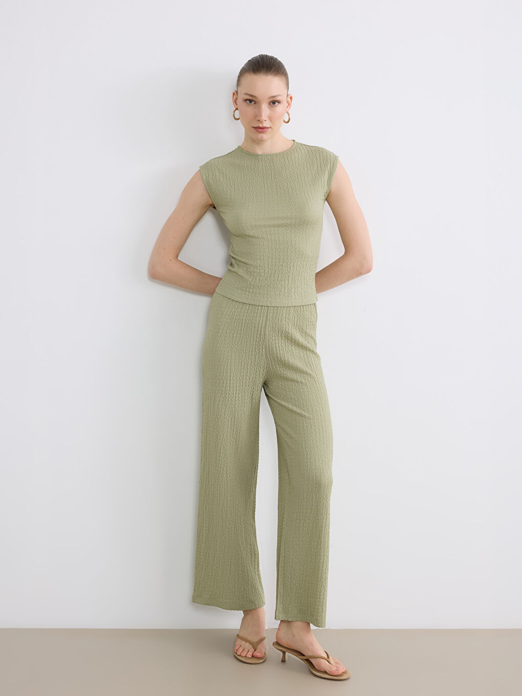 Pantalon VERT Femme