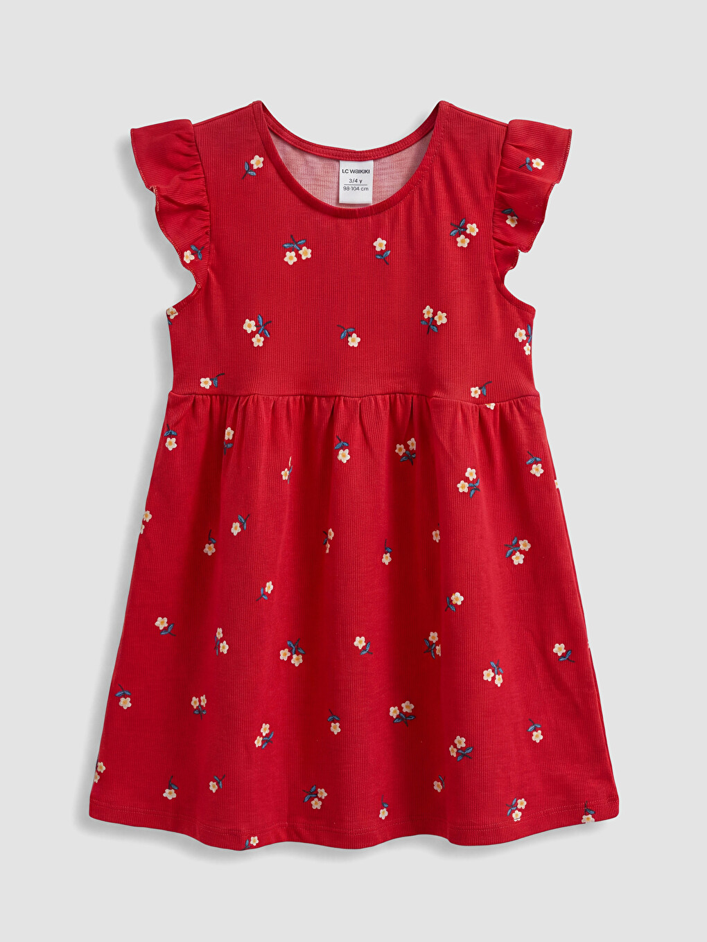 Girl Red Dress