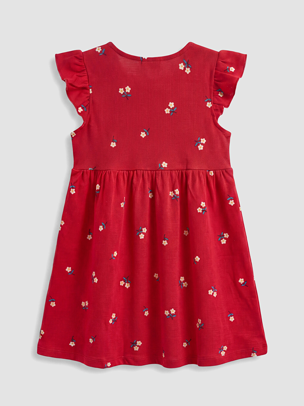 Girl Red Dress-1