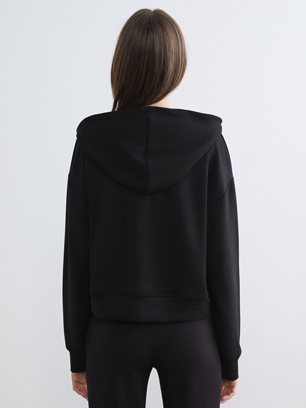 Hooded Women's Zip-Up Sweatshirt-3